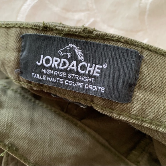 Jordache Army Green Jeans - Picture 6 of 6